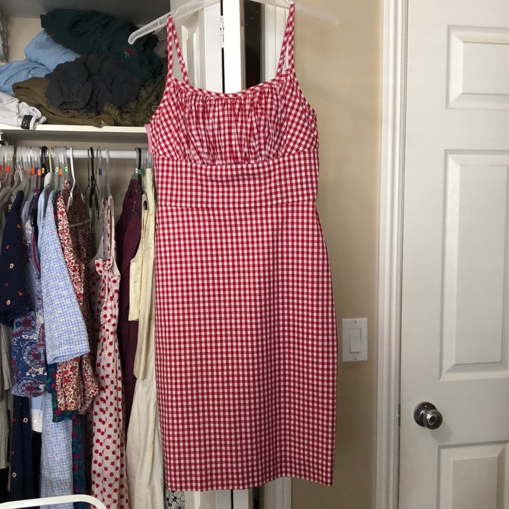 HeartsAndFound Red Gingham Dress
